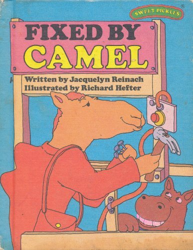 This is the first book I ever checked out of a library. I'm thinking around 1986."Clever Camel, who can fix anything, has to find a way to stop Kangaroo's bothersome practical jokes."Author: Jacquelyn Reinach