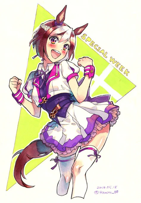 ウマ娘アニメは実際の競馬の戦績をもとに勝敗や試合の様子が描かれるので、ぼうっとウマ擬人化のねーちゃんが頑張ってると思って見ながら戦績を調べるとマジで度肝抜かれるし、最後の方でスペちゃんがモノローグ的に仲間の戦績を語るところはもちろん全部現実回収なのでウマ娘はすごいぞ
擬人化の鏡よ 