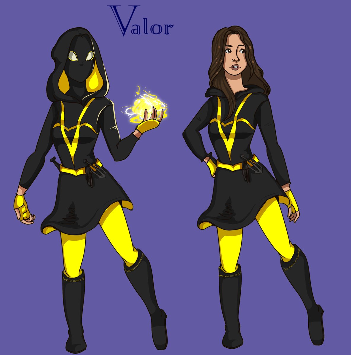 beewrites_wp's tweet image. The three suit designs for Juliet! The first one is by my friend, Leandra (captainsdanvers on wattpad) and of course, the last two by @SpacewhaleHana
