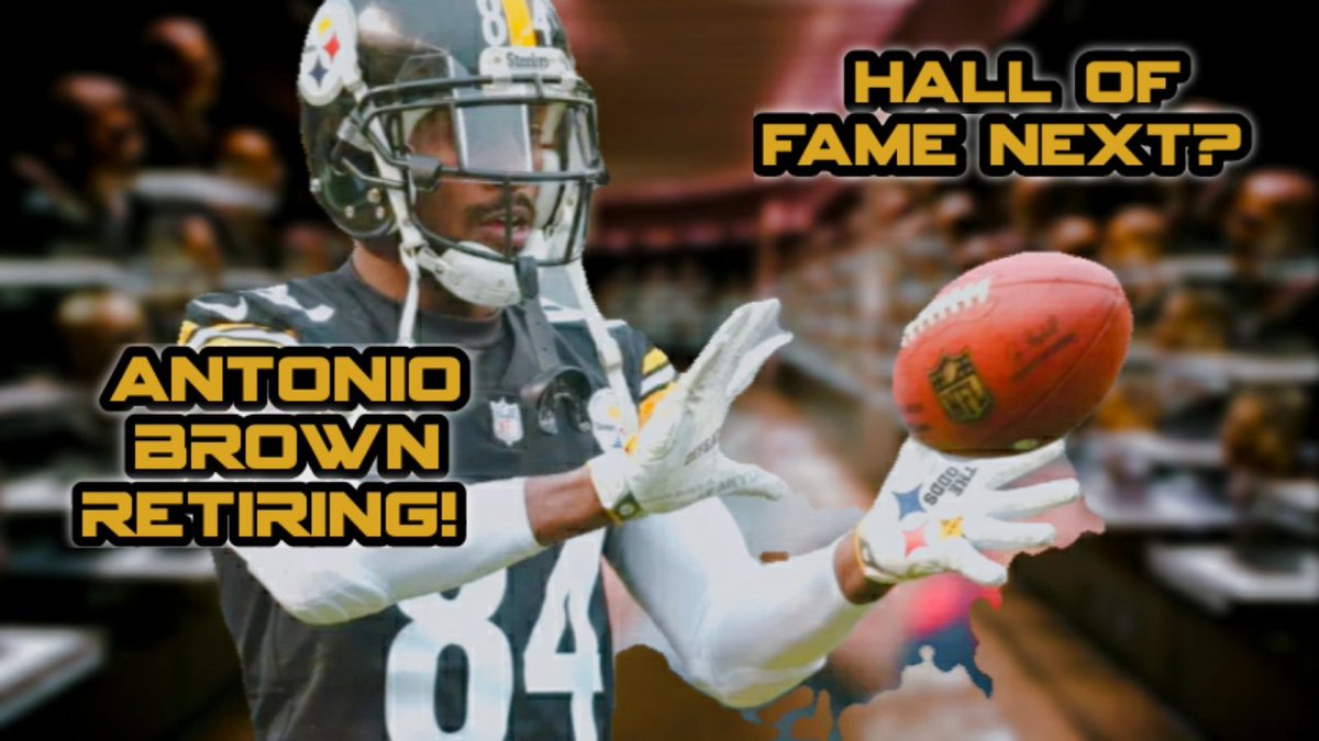 Check out my quick thoughts on Antonio Brown's 'retirement', and why he may or may not make it to Canton🤔 👉🏾youtu.be/HboyKh6FBMk Please subscribe and retweet! #NFL #NowPlaying #NFLTwitter #AntonioBrown #HereWeGo #Steelers