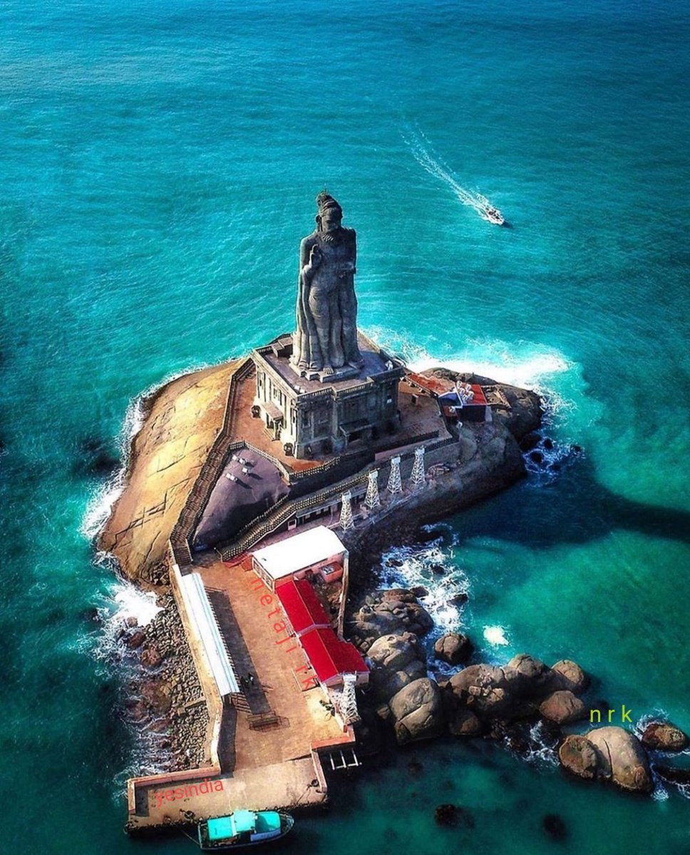 Netaji_RK's tweet photo. #Thiruvalluvarstatue
#Kanyakumari #TamilNadu
#sea #water #earth #nature #blue #sunset #sunrise #cute #beautiful #beautifuldestinations
#tuesdayvibes #TuesdayThoughts
#naturephotography #love #ocean #naturelovers #india #incredibleindia #bangalore #chennai #jaihind #netajirk #5 https://t.co/ylT3YqZsZZ
