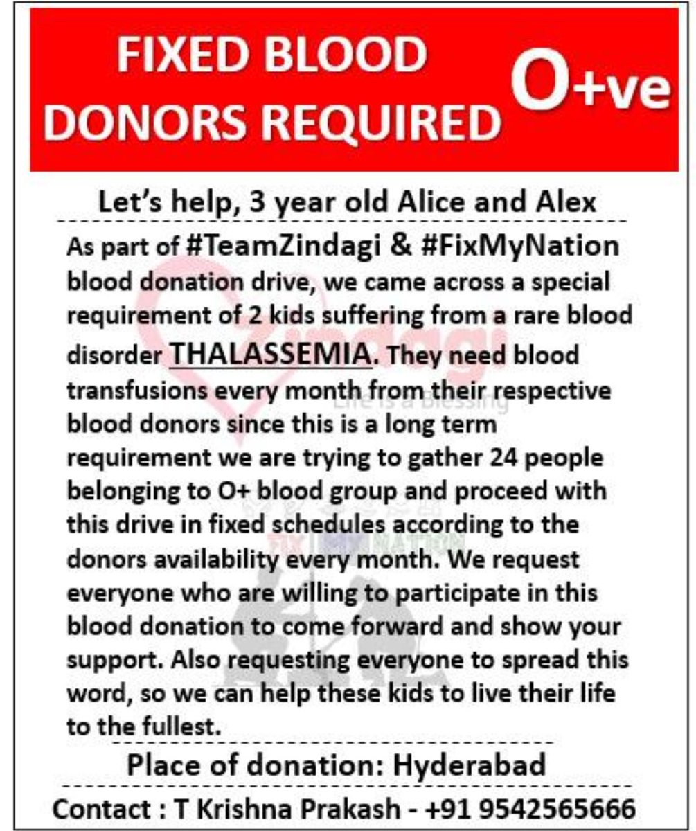 ursteamzindagi's tweet photo. #SupportAlice 
#SupportAlex 
#SupportKids 
please read it and retweet..

Let us stand on behalf of these kids for lifelong🙌

Please reach out to our blood wing member Prakash +91 9542565666 or DM us for more info for the support👍 https://t.co/wFJLmilmbI
