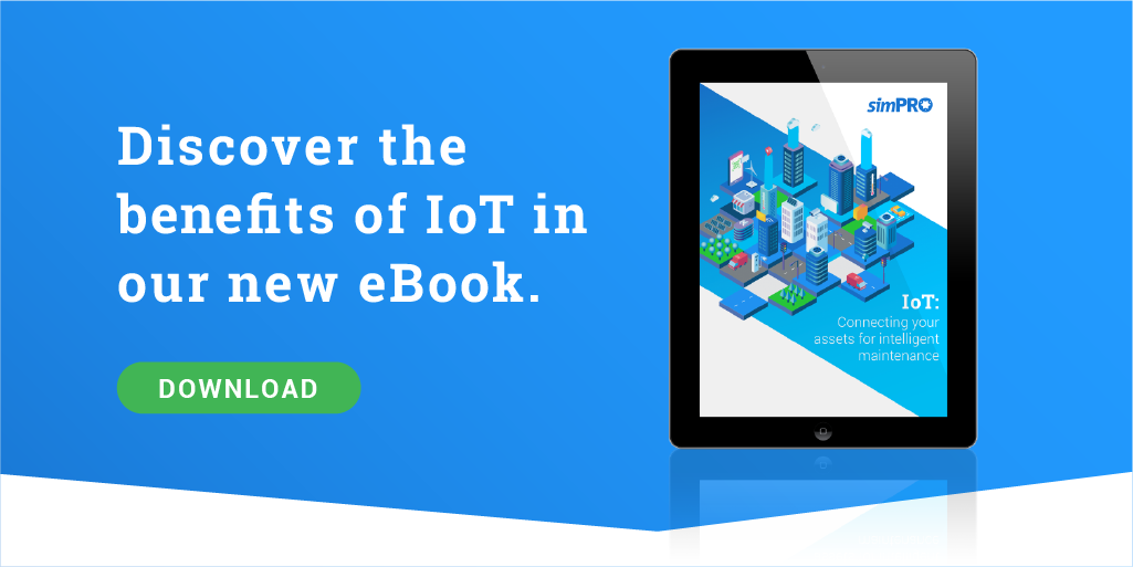 simprosoftware's tweet photo. Wondering how IoT could benefit your business? Discover everything you need to know in our latest eBook!  Download the eBook here: https://t.co/zkyVFz1iF7  
#simPRO #simPROIoT #IoTebook https://t.co/hHXSb3lVhV