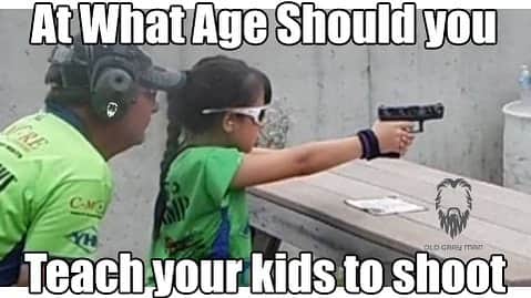 What age should you start teaching them? 

#baby2adefenders #trainthemyoung #2A #ShallNotBeInfringed