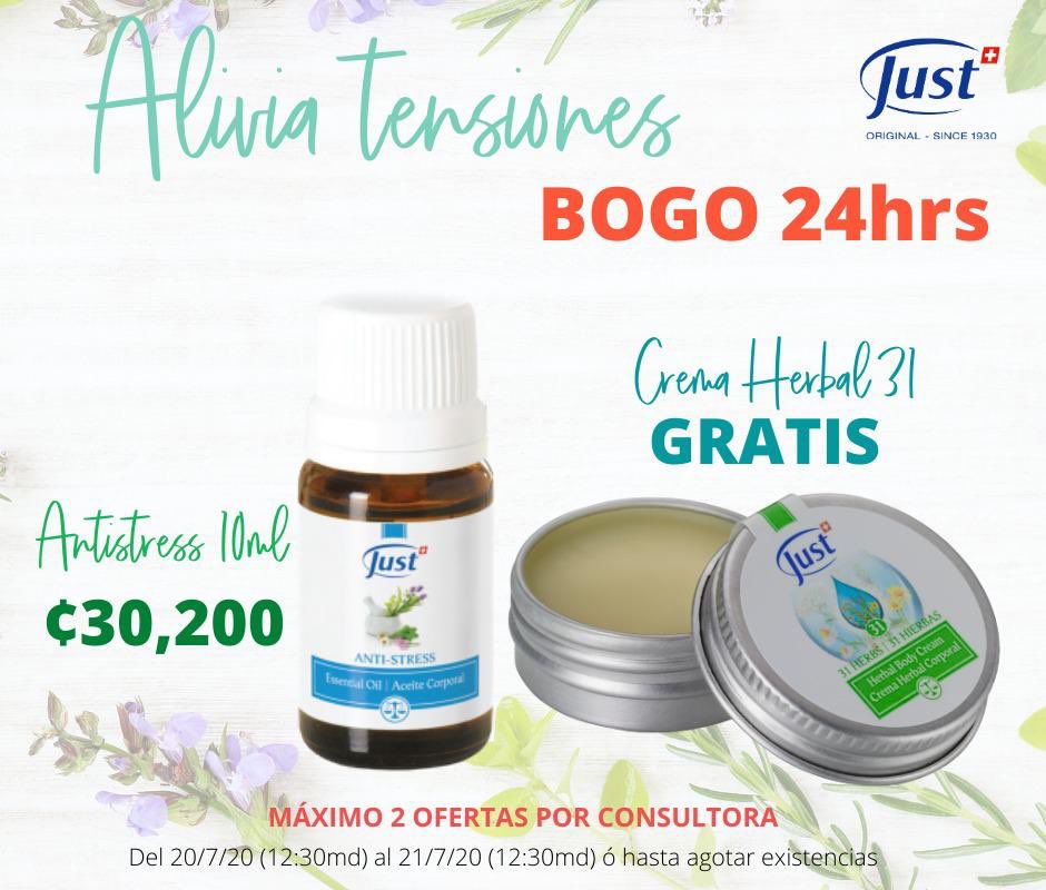 Si necesita un producto natural efectivo para el stress, esta promoción le interesa, evitará esos episodios de stress y le ayudará el Óleo 31 para aliviar dolores de cabeza y tensiones musculares. Escríbame 89932928