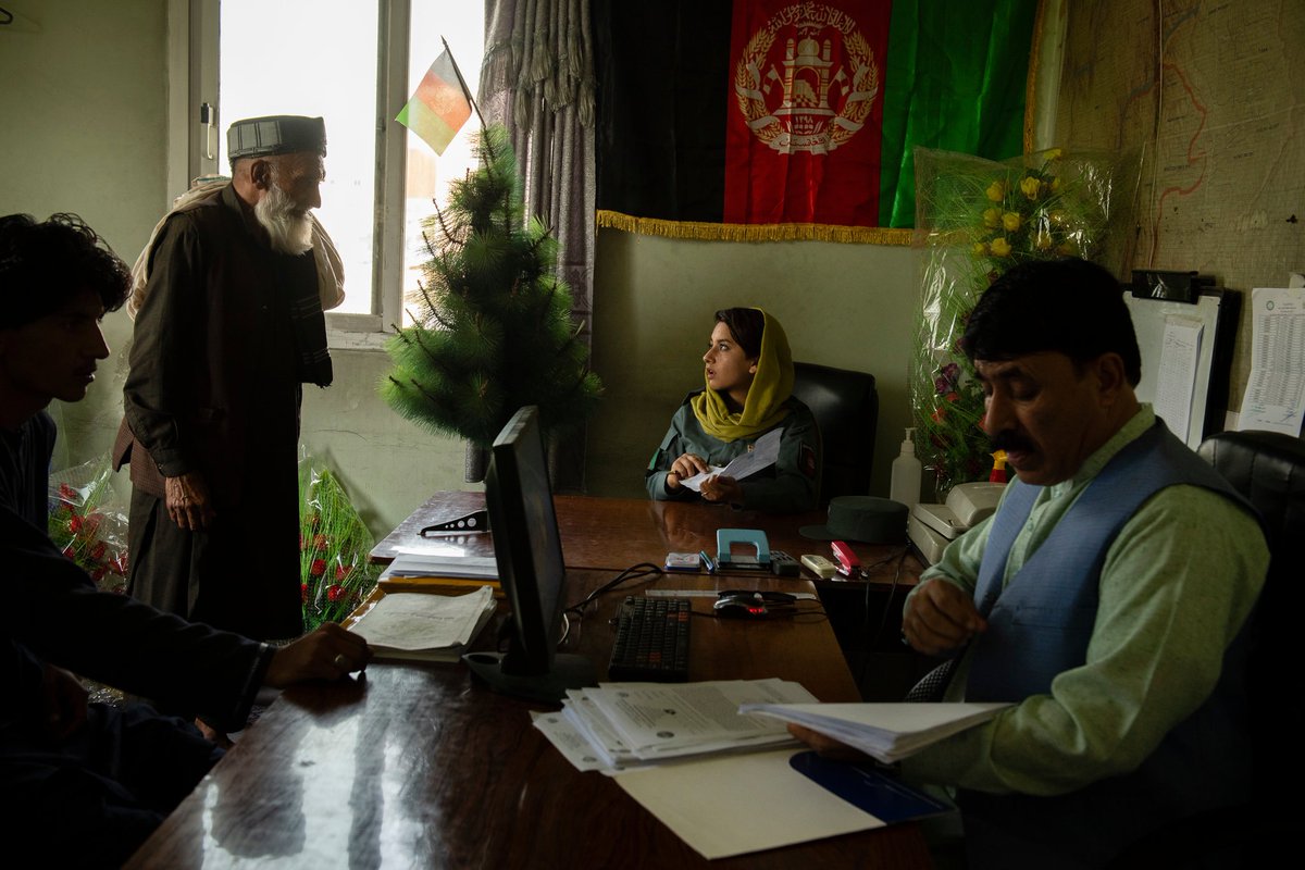 We went to Khost to chronicle the daily struggle for 2nd Lt. Zala Zazai aft the celebratory tweets & headlines. That two decades and billions $ later, an educated, motivated female officer still had to go through baptism by fire as a FIRST at a lowly clerk position is not great