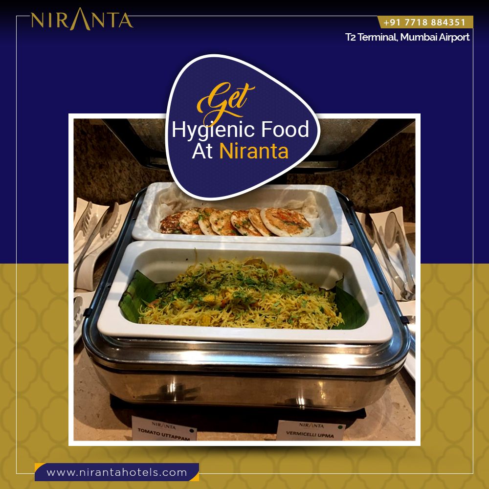 NirantaHotel's tweet photo. Health is Wealth!
We take all the necessary measures to provide you safe and hygienic food.
Book a room: https://t.co/Et6Vh20r01
#NirantaHotels #niranta #transithotel #transit #food #hygienicfood #hygiene #deliciousfood #hotels #mumbaiairport #mumbaitraffic #traffic #mumbaihotel https://t.co/DB6TTnP5OR