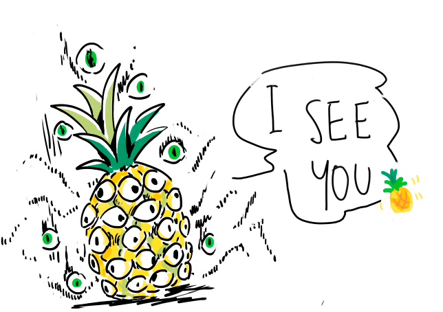 ... this is because i can't stop laughing at pineapple Jon, the ultimate Beholding avatar (from tma)