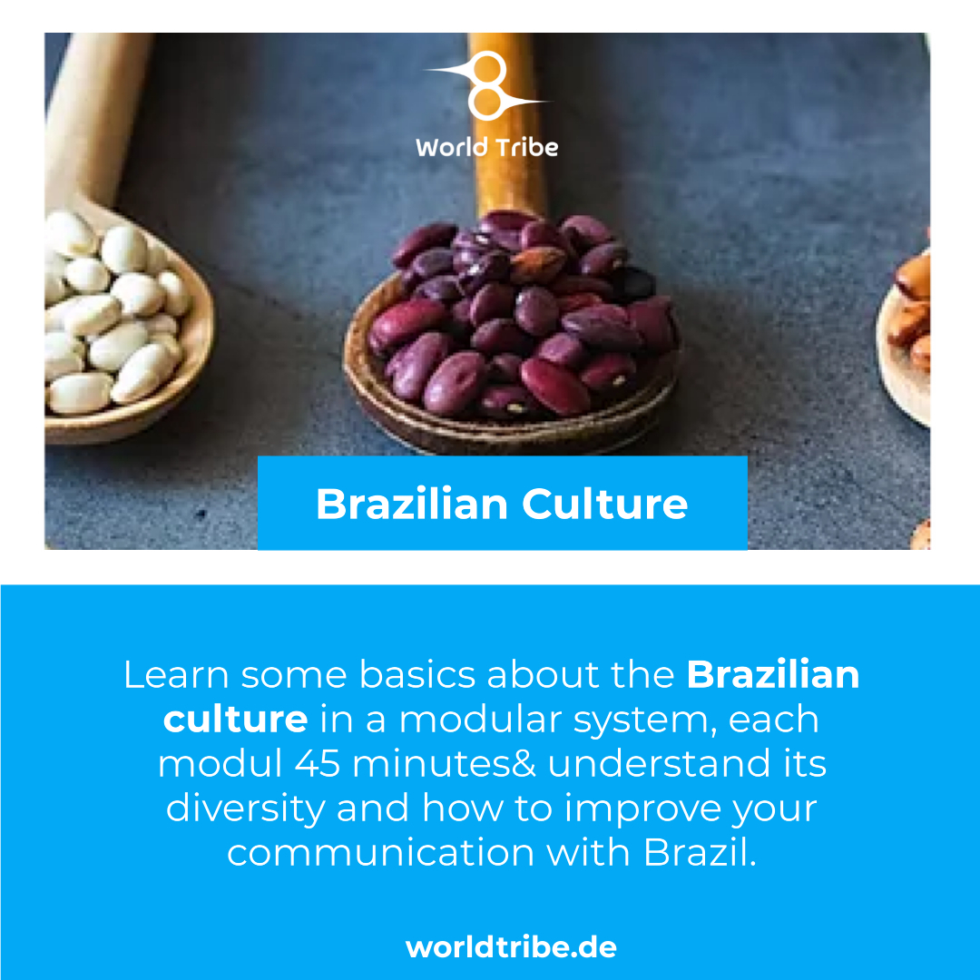 WorldTribe1's tweet photo. Learn some basics about the Brazilian culture in a modular system, each modul 45 minutes&amp; understand its diversity and how to improve your communication with Brazil. 

#Onlinelehre #onlinekurse 
#brazil #portuguese #brazilianculture #worldtribe

https://t.co/GxLNx9b9mE https://t.co/M9N8AtsblN