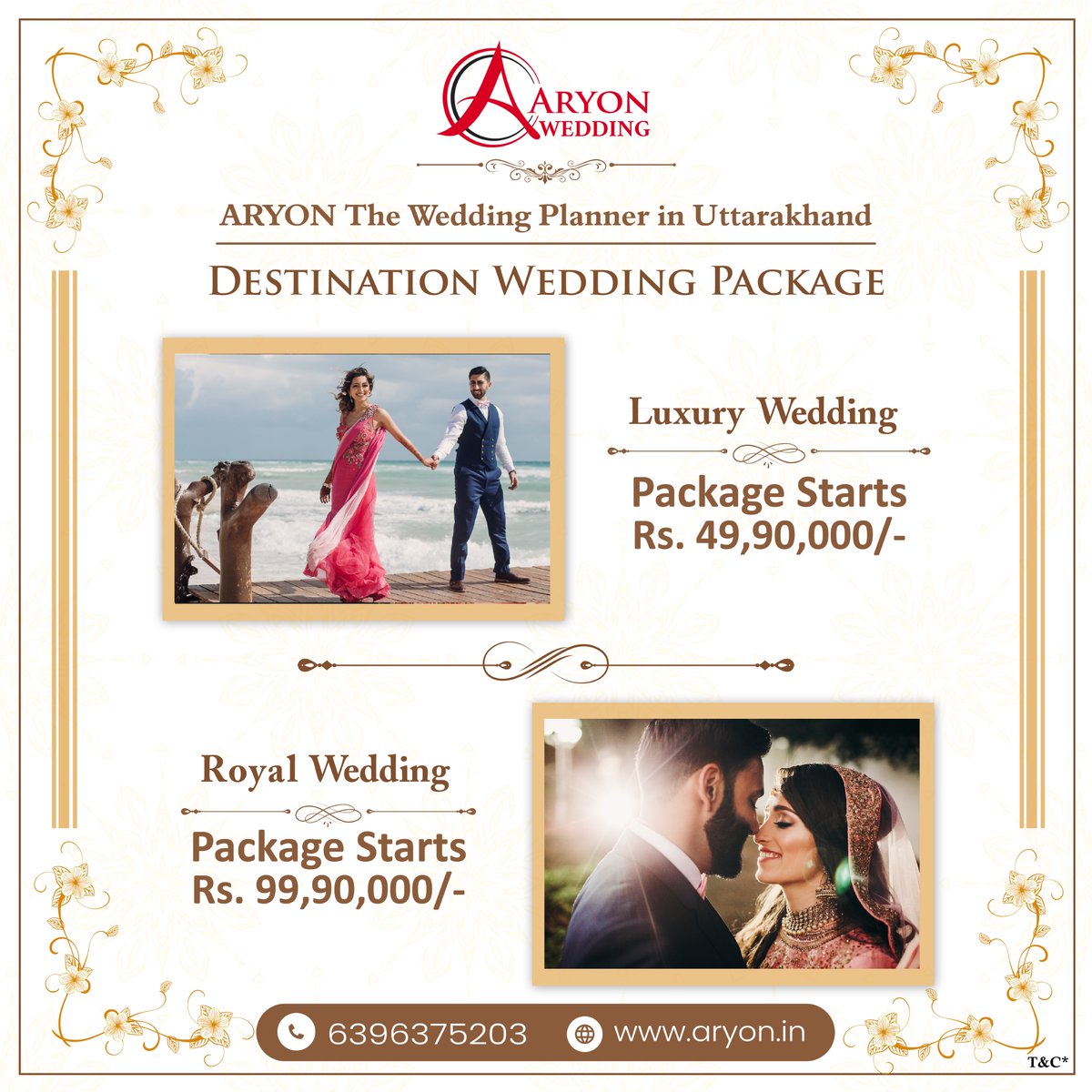 AryonWedding's tweet photo. Aryon Wedding Planner
Make Pre Booking and Get Many Offers &amp; Discounts
WhatsApp/Call: +91-6396375203 I Web: https://t.co/qPsJ59TrFn
#Aryon #AryonCompany #AryonTourism #AryonWedding #AryonEvents #Wedding #WeddinginUttarakhand #DestinationWedding #PreWedding #WeddingPlanner https://t.co/0CYGPVdwWT