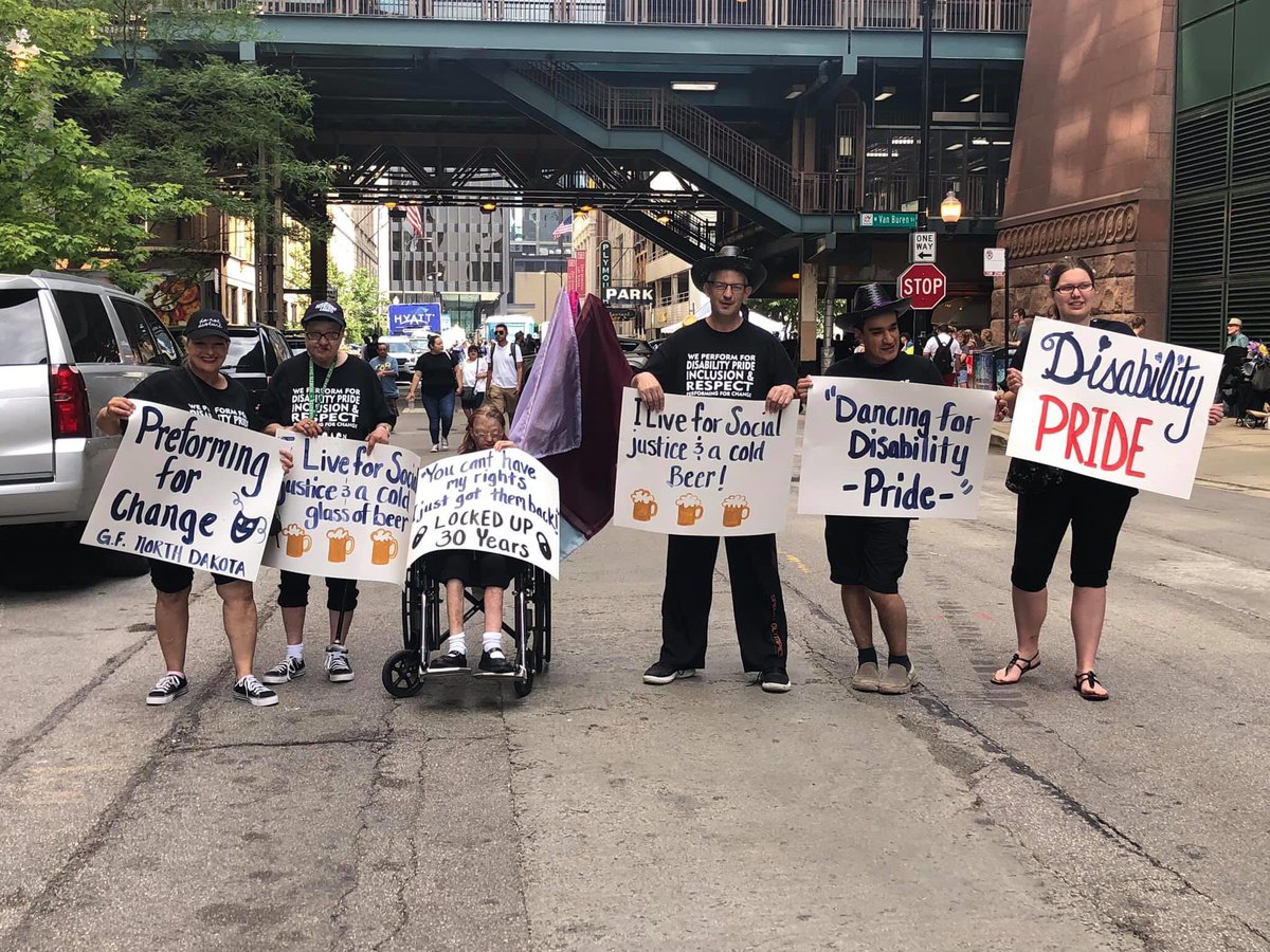 drsitu's tweet photo. #Throwback to my first ever &amp; Chicago’s 16th Annual Disability Pride Parade July 20th, 2019. The theme was #DisabilityPride is #SocialJustice. We battled intense heat to give the message out loud &amp; clear. 
#DisabilityPrideParade ♿️ #DisabledAndProud
#ADA30 https://t.co/Uc8nBqPd3d