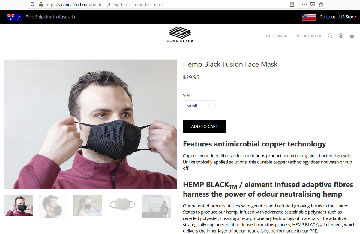 01DOGG01's tweet photo. Hemp Black masks now available in Australia. Free shipping. $29.95 ($5.5 AUD discount)
$EOF $EOFBF $EOF.AX $ASX #ASX #EOF #EOFBF #Hemp #ecofibre #Cannabis #ecofibreltd #facemask #COVID19 #coronavirus #antimicrobial #hempblack #Reusable #MADEinUSA #washable #mask #masks #covid https://t.co/XZ1Bry0sMe