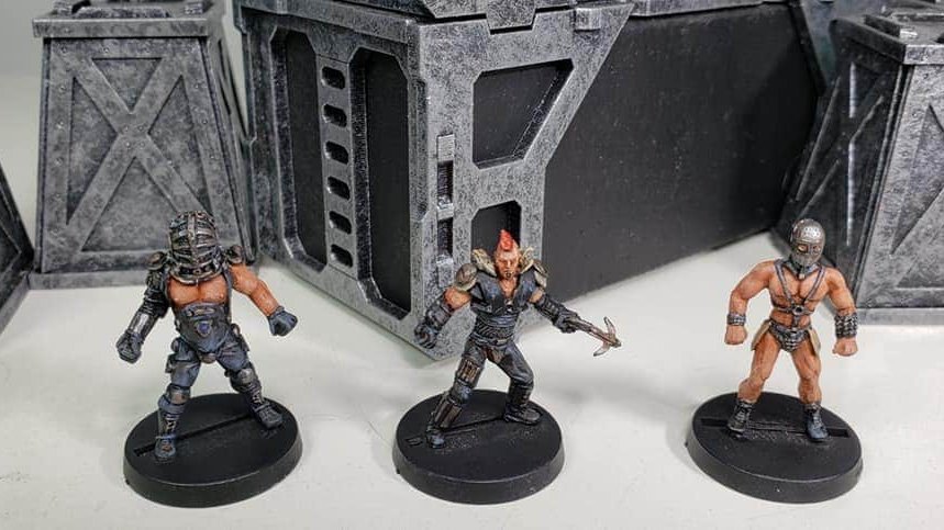 PodcastIndi's tweet image. Three Wasteland Animals done tonight on our Zoom hangout. Desk is clearing up! ~ Eric 🎨