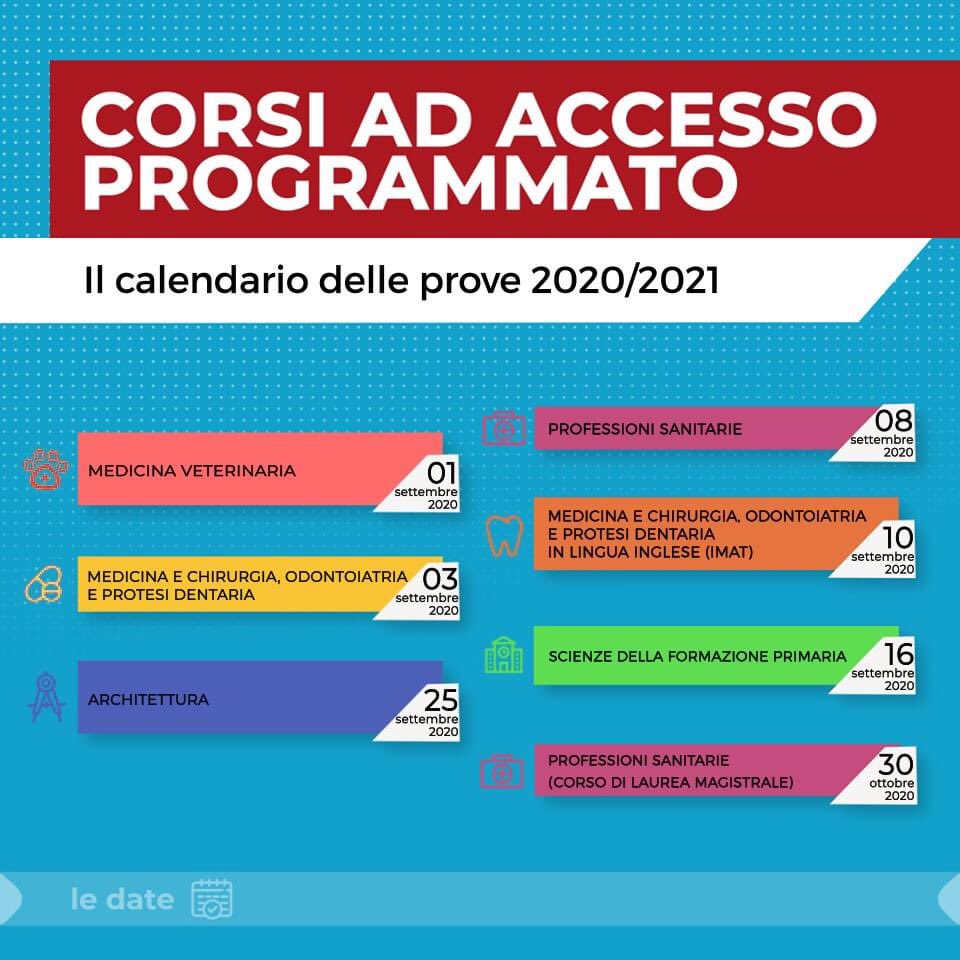 ExcolSocial's tweet photo. Come puoi vedere dal calendario reso noto dal @MIsocialTW, le prove di #ammissione ai corsi ad #accessoprogrammato sono, ormai, alle porte! Fatti trovare pronto! Completa o metti a punto la tua preparazione con Excol! 💪🏻 https://t.co/UhK5d4qgaz