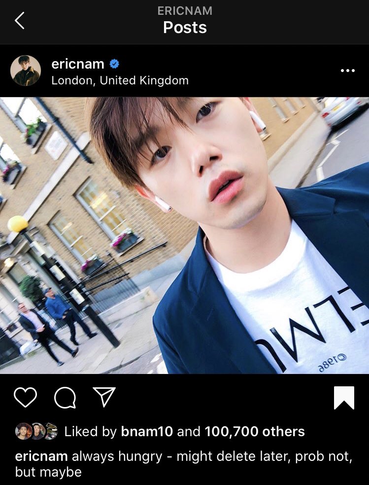 eric_namm's tweet photo. @ericnamofficial 
eric, you never deleted this👀😂 https://t.co/iqR69P5OSJ