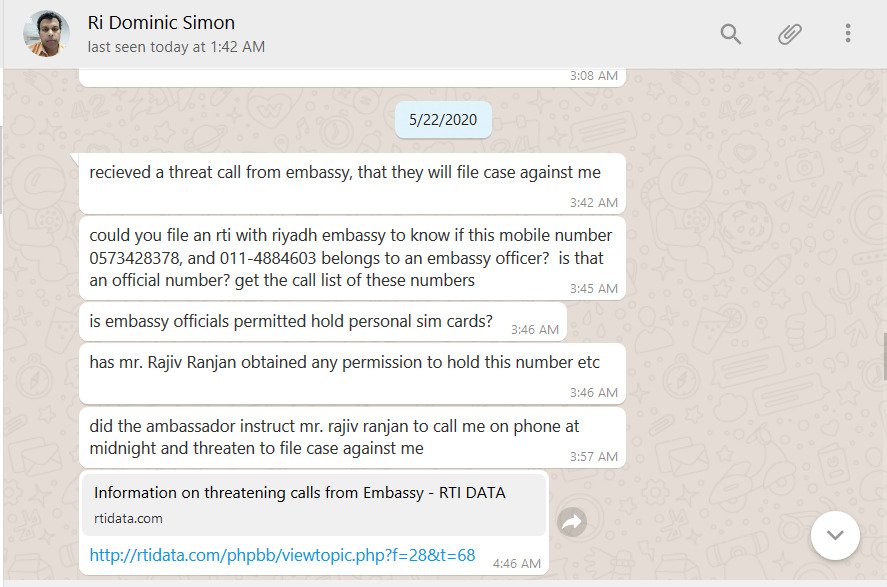 sanooj1's tweet photo. Indian citizen @dominic_iips  arrested in Saudi Arabia based on a false complaint filed by @IndianEmbRiyadh. I request @MEAIndia @MOS_MEA @DrSJaishankar @TOIIndiaNews @look @PMOIndia @narendramodi  into the matter and take necessary steps to  #ReleaseDominicSimion. @PMOIndia https://t.co/ApcEZrAhMN