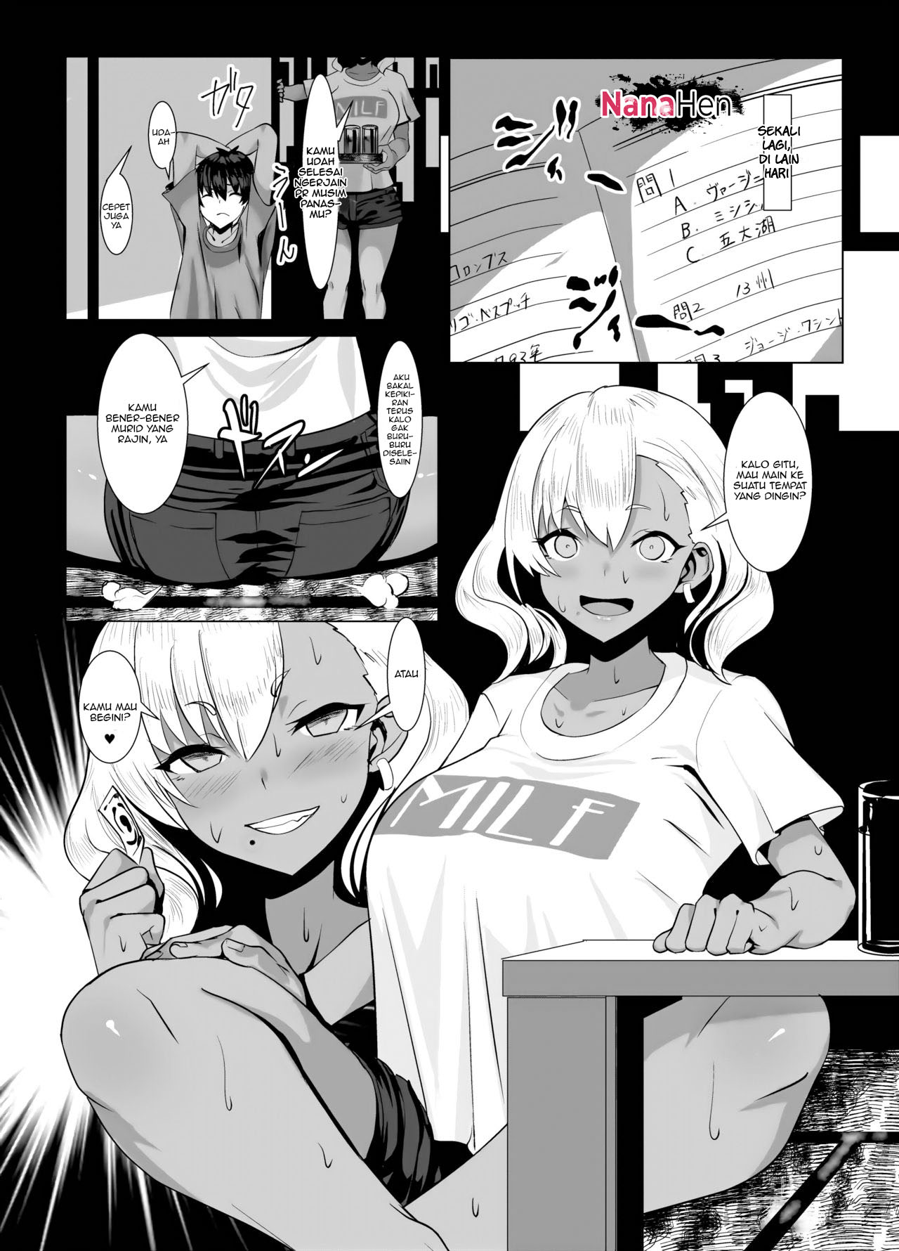 NanaHen on X: #Doujin #DoujinRelease Kuro Gal Hitozuma to Natsuyasumi  Genre: Ahegao, Big Oppai, Blowjob, Cheating, Dark Skin, Femdom, MILF,  Paizuri, Shotacon Link: t.coxud1e9u33z We need your help to  typesetting, join our