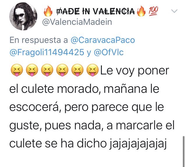 neverland555555's tweet photo. @Evaalmar @mishakiller1 @edurne59112683 @JulianortizSal2 @MabelMartin85 @Jessy000_ @Jose6o Hay gente mucho peor que hace bromas mucho peores y no te he visto escandalizarte tanto... Ahí les tienes jaleandote. Panda hipócritas https://t.co/cCFjSmiCgy