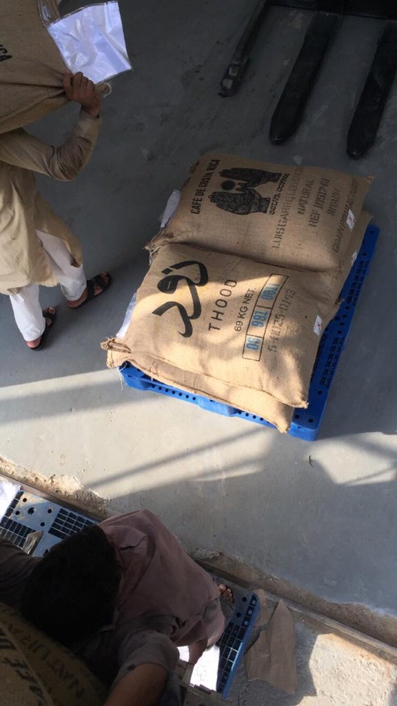 قهوتنا الخضراء من #كوستاريكا محصول هذا العام تطل علينا.