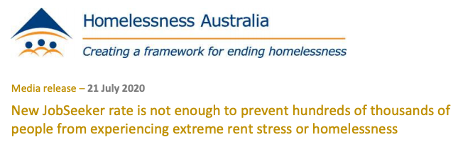 Homelessness Australia tweet media