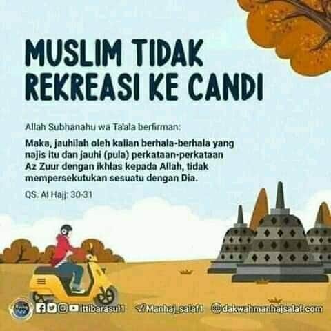 AhlulQohwah's tweet photo. Jangan sampai rekreasi ke candi sambil makan klepon https://t.co/iiSIbmgLYC