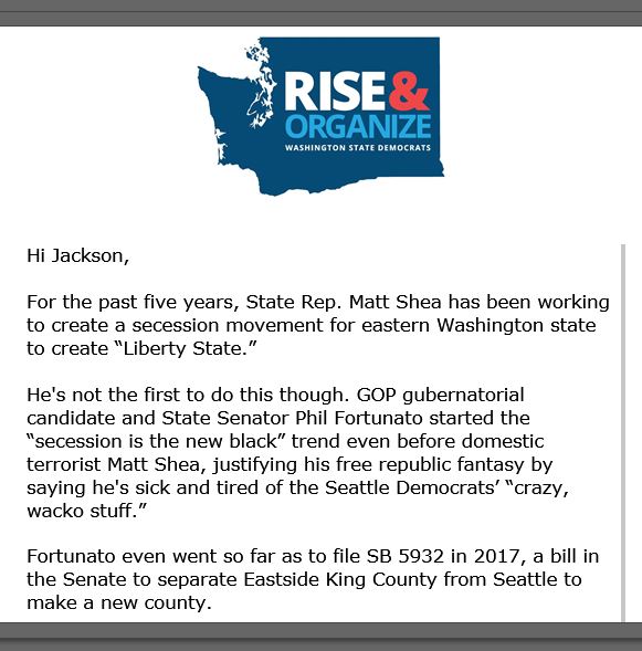 askboomer1949's tweet photo. Washington State Democrats 
R I S E 
and
O R G A N I Z E 
... regarding the fascist dominionist #LibertyState 
Barbarians at the Gate (Snoqualmie Pass?)
#RiseAndOrganize #WADems #VetsResistSquadron #goodtrouble #necessarytrouble #Washington #Seattle https://t.co/S9foHGavTQ