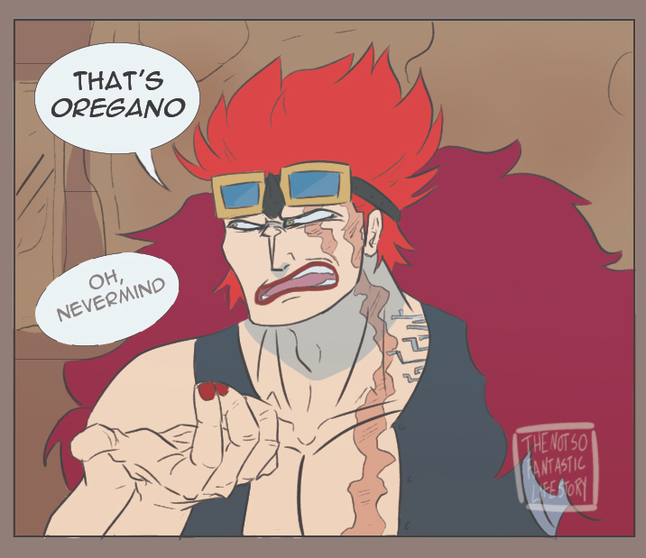 thenotsosafefo1's tweet photo. This is such a stupid joke im 
#onepiece #onepieceheat #dadkiller #eustasskid #comics https://t.co/5ro0foUct7