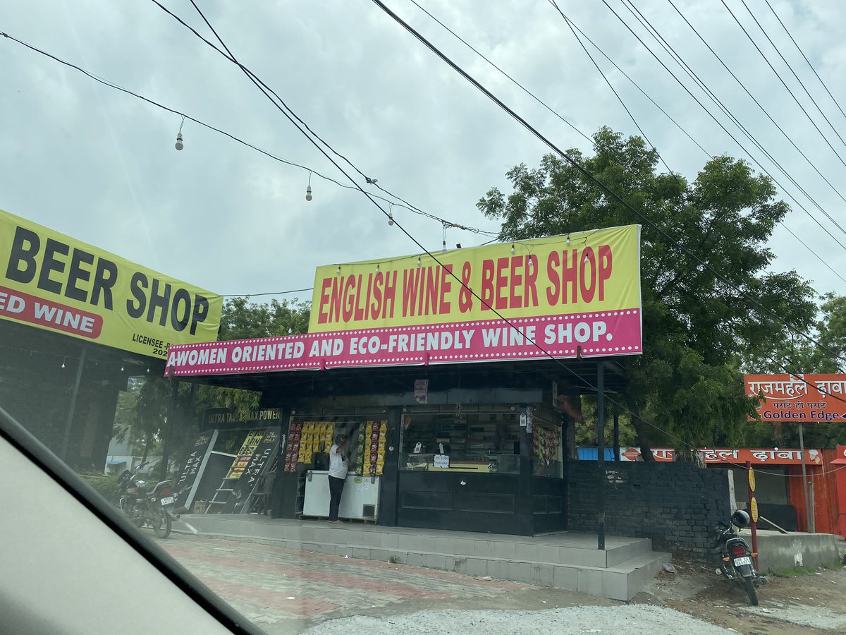 iraghava's tweet photo. A sign of the times? #WomenOriented #EcoFriendly https://t.co/EEc1Nbx1HU