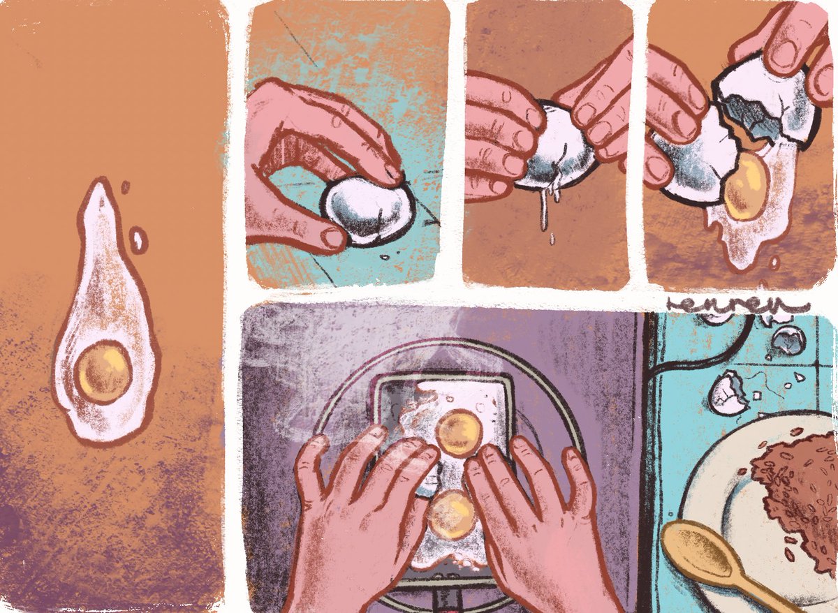 Working on a comic with colors wowie 