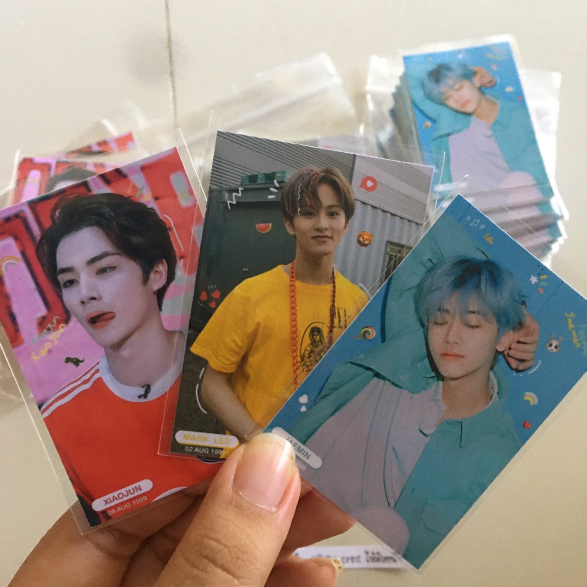 favelyxd's tweet photo. ได้รับแล้วค่าาา สีสันสวยงามมากๆ แถมซองให้ทุกใบเลย 😊😊 

#Biibi_print https://t.co/s604Txuri3