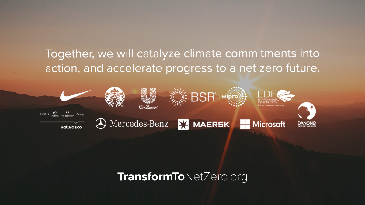 No one company can address the climate crisis alone. It's important to share best practices, research, and learnings. The new Transform to Net Zero coalition can help us all turn carbon commitments into real progress toward a #NetZero future. transformtonetzero.org