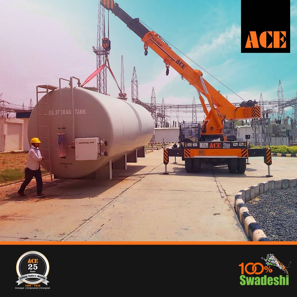 AceCranesIndia's tweet photo. With the huge capacity and great #flexibility, ACE NX 360° #NextGenCranes shift massive weights #safely and #economically

#100percentswadeshi #beindianbuyindian #localkovocal #makeinindia #ACEIndia #ACEIndiasNo1Cranebrand #AceCranesIndia #ACEis25 #LiftingIndiasGrowth https://t.co/tgRtq0DKnz