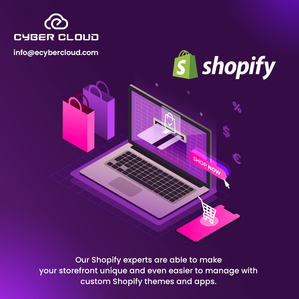 eCyberCloud's tweet photo. 🛍 Shopify store design/development services✅
👉 #eCyberCloud provides high-performing, scale-able &amp; secure Shopify storefronts, unique &amp; easy to manage custom Shopify themes and apps.

Contact us today to know about our services:
🌐 https://t.co/pDrllDy8cG
☎ +60 111-612-1244 https://t.co/AfDQC6NkCQ