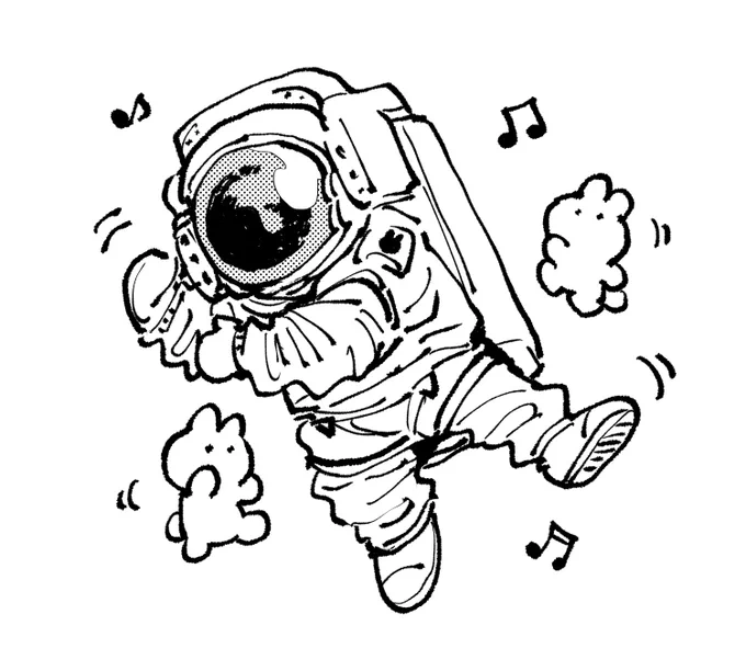 宇宙飛行士スタンプ追加?‍?? 