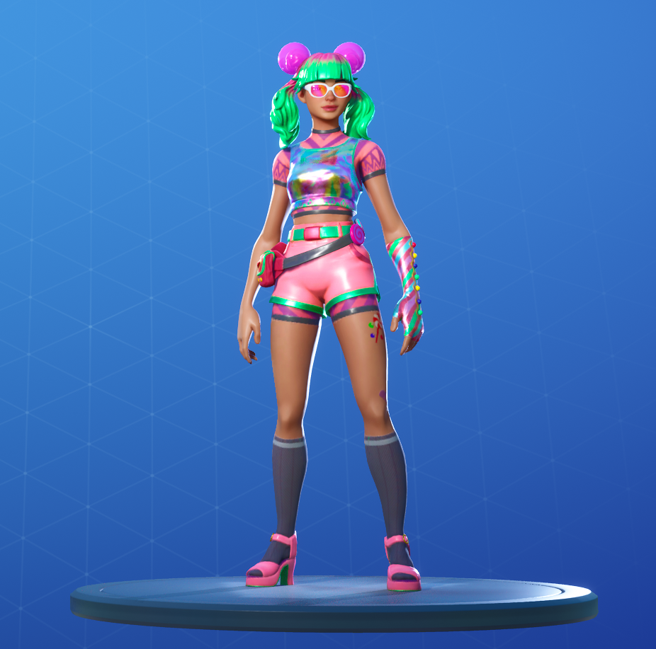 Tropical Zoey outfit from the Summer Legends Pack in Fortnite (Image via Tw...