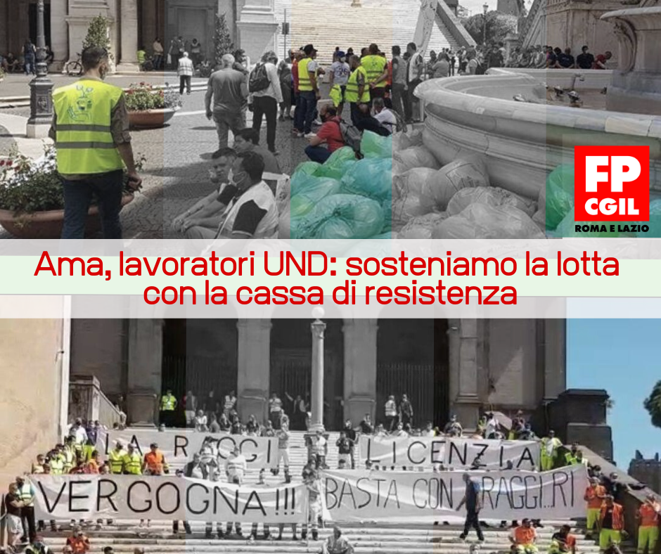 fpcgilromalazio's tweet photo. Ama, lavoratori UND: la cassa di resistenza per i 270 lavoratori. Una crisi sociale causata da azienda e Comune di Roma. Una raccolta fondi per sostenere loro e le famiglie in questi mesi di lotta✊🏻
Qui: https://t.co/6lg4UsuTiF
Leggi: https://t.co/3Z6leegHtN
#IlLavoroNonSiTocca https://t.co/IDMqzErtE5
