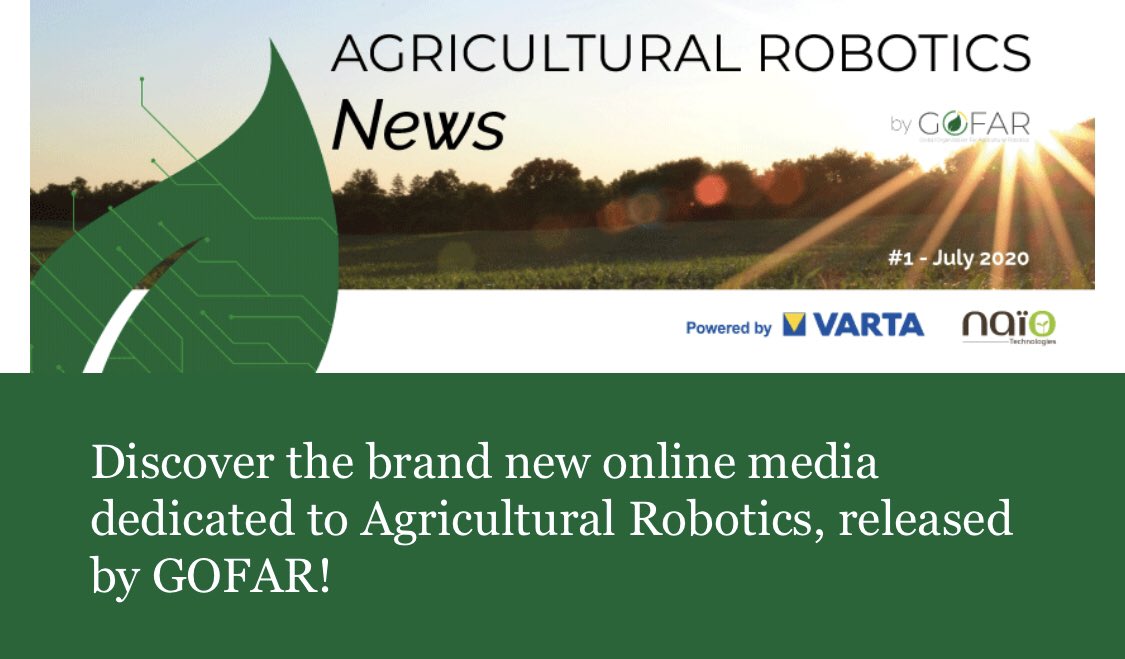 Jerome31_FR's tweet image. The global market for agricultural robotics is expected to reach $20 billion in 2025 #Gofar @naiotech #autonomousrobot #IA #agriculture #agriculturalrobotics #AgTech
agricultural-robotics.com/news/the-next-…