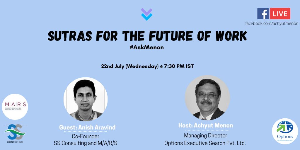 achyutmenon's tweet photo. Has 2020 made #careers become location-agnostic?
I am delighted to be conversing with @anisharavind on how he looks forward to Immersive Learning via conversations at the forthcoming #SHRMEdge20 and get his #PoV. Join us tomoro at 730pm
#AllthingsTalent
https://t.co/IKOA4OzXAY https://t.co/Ut4x4lr2OZ