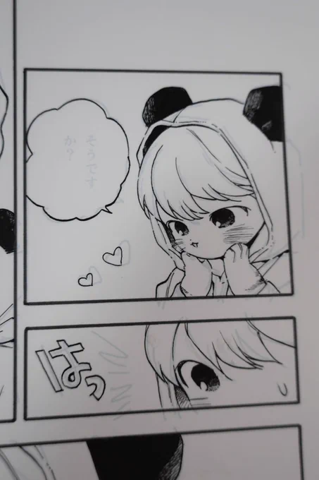 ペン入れ? 