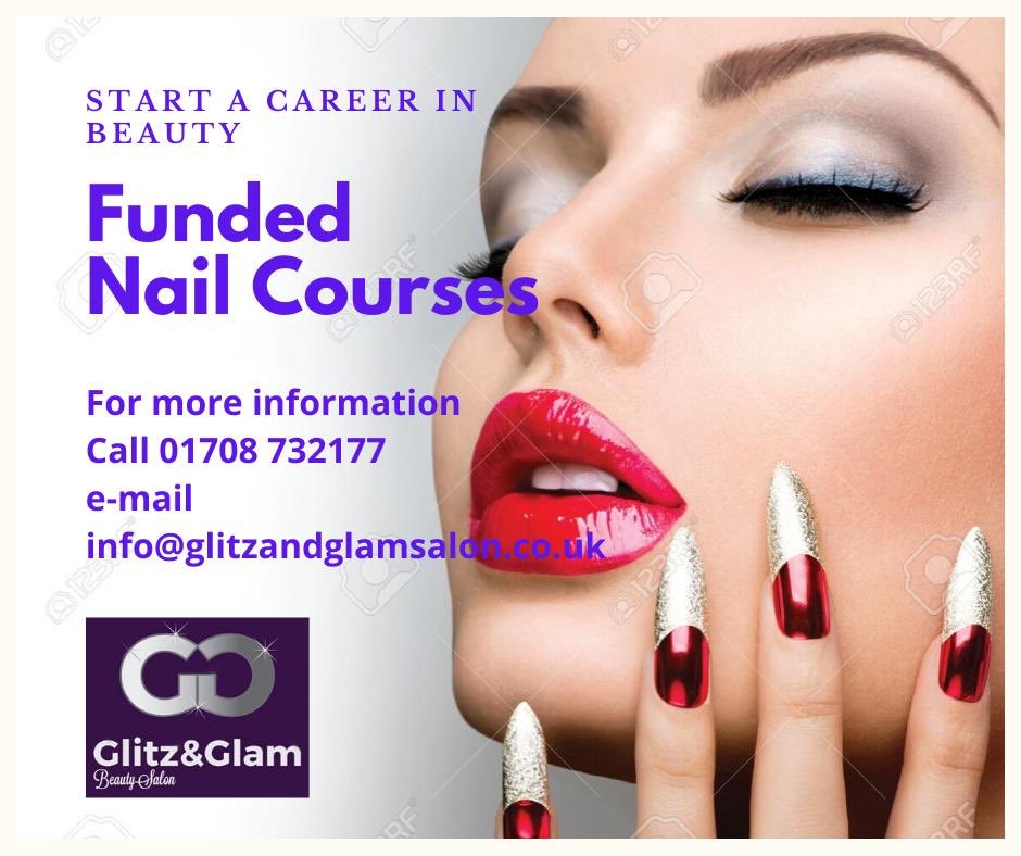 Gglamsalon's tweet photo. Our fully funded nail course is enrolling now. Course includes:-
๐ธManicure
๐ธPedicure
๐ธAcrylics
๐ธNail art
๐ธE file
Free kit included for al treatments
Day and evening classes available
DM or call 01708 732177 to book your space!
#nailcourse #romford #free #funding. https://t.co/ZUZTX9R46g