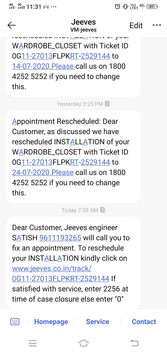 VaishaliSK1's tweet photo. @_Kalyan_K @_sachinbansal @Flipkart @flipkartsupport @flipkart_review # Ridiculous service by ur support team, seriously I don't understand is this joke or Wat.?  After telling 1000times even though u guys again arranged same technician to visit my home who is thief. https://t.co/ygeep96LgP