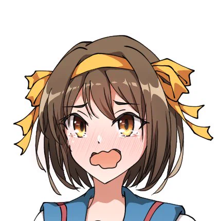 ハルヒがしなさそうな顔の差分も…