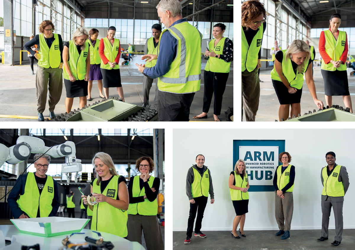 advanced robotics for manufacturing hub