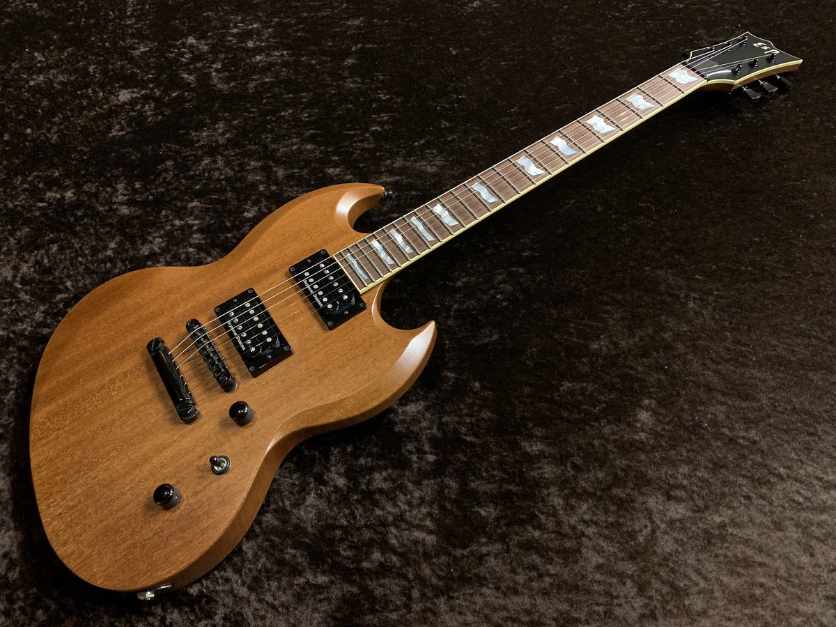 カラーオーダーのESP VIPER Set-Neck 中古品！ 渋くてかっこいい艶消し