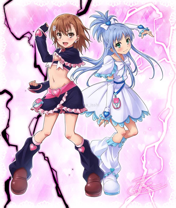 光の使者キュアブラック! 光の使者キュアホワイト! 