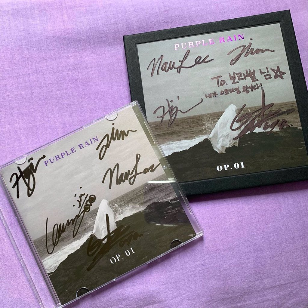 Signed CD (cr to @b0ra_star nim) (Trans: You are King of streaming!)  https://www.instagram.com/p/CCxWUS5Faeh/?igshid=jwsyp2k58t8o