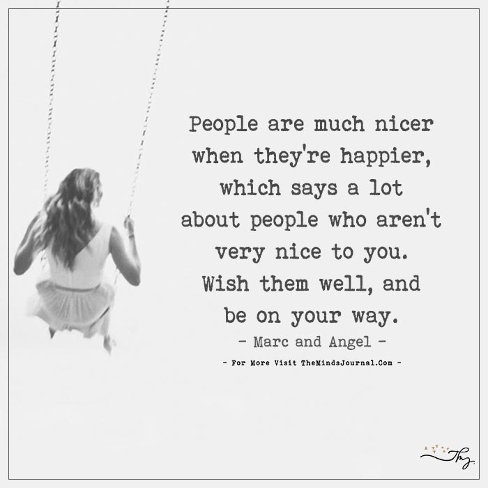 TheMindsJournal's tweet photo. People Are Much Nicer When They're Happier...
#deeplifequotes #happier #lifelessons #nicer #themindsjournal #mindtalk #letthemindtalkbegin https://t.co/E9d8SjA8Uq