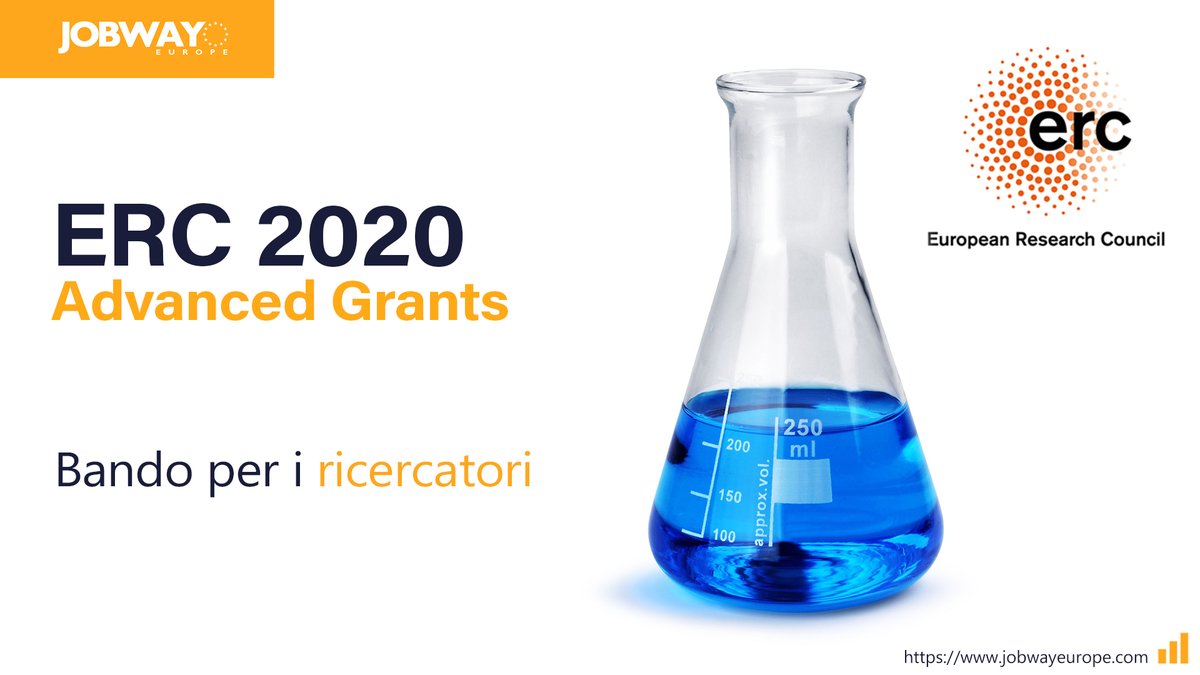 ERC Advanced Grants 2020 : il bando europeo per i ricercatori

jobwayeurope.com/it/erc-advance…

#erc #advancedgrants #horizon2020 #fondieuropei #fondieu #contributieuropei #contributieu #finanzaagevolata #innovazione #ricerca #jobwayeurope