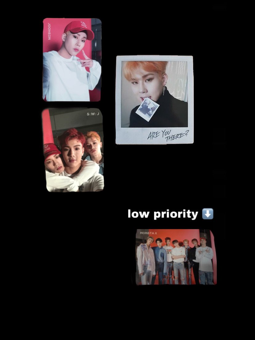 WTT
album- monsta x are you here?
have- shown in picture!
want- wishlist attached ⬇️ 
USA preferred atm!  <a href="/monstaxtrade/">monsta x trades</a> @monstatradex <a href="/monbebeUStrade/">MONSTA X US TRADING</a> @MonbebeTrading <a href="/MonstaX_Trading/">MonstaX Trading</a> <a href="/kpoptradeusa/">photocard trade & sell</a> <a href="/tradkpop/">kpop trades :)</a> <a href="/TradesKpop/">Kpop Trade</a> <a href="/nabongtrade/">kpop trade/sell rts ! ♡</a> <a href="/KpoptradeU/">KPOP TRADE USA</a> <a href="/photocard_kpop/">KPOP Photocard Trade</a>