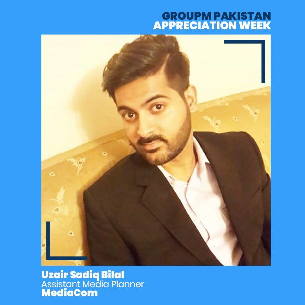 GroupMAPAC's tweet photo. “Uzair, you surpassed our expectations and we are proud to have someone like you with us. Thank you for always being so willing to lend a helping hand. May you keep progressing and best wishes for the times ahead. We value your presence and are proud of you!” #groupmappreciates https://t.co/GvcH1wYL7s